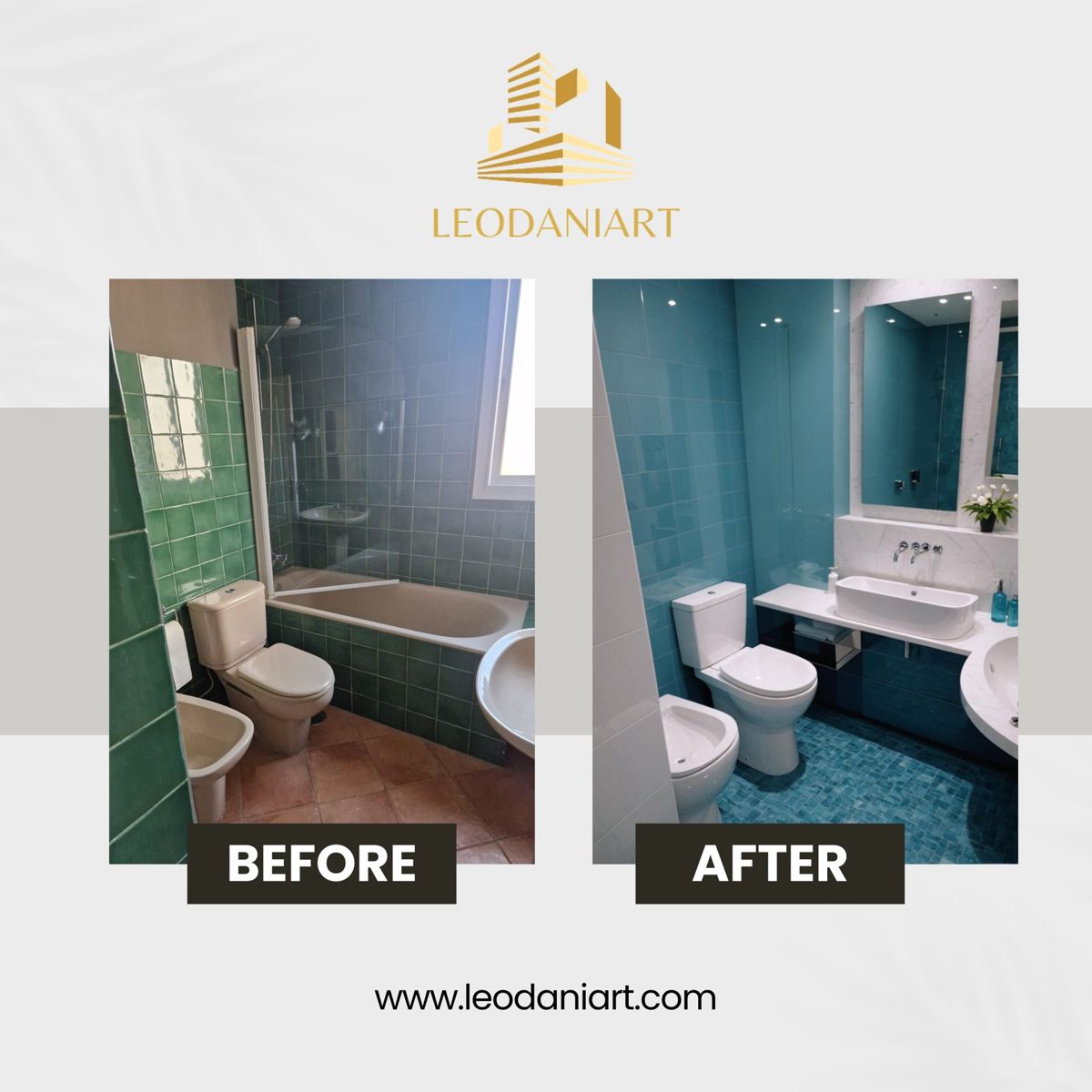 Reforma de baño - Leodaniart