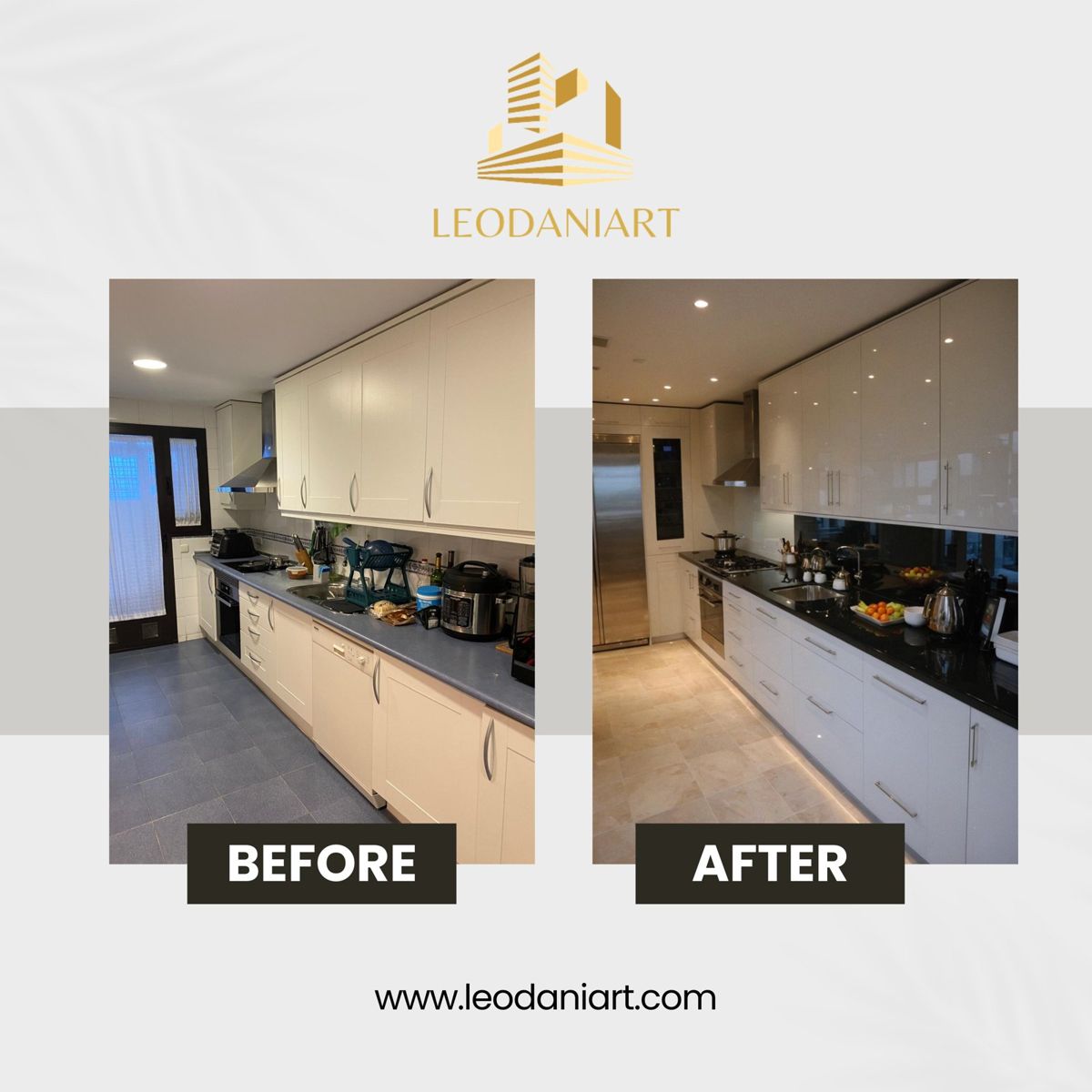 Reforma de cocina - Leodaniart